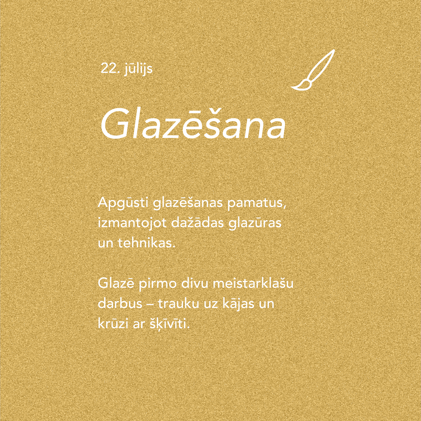 KERAMIKAS VASARAS KURSS I