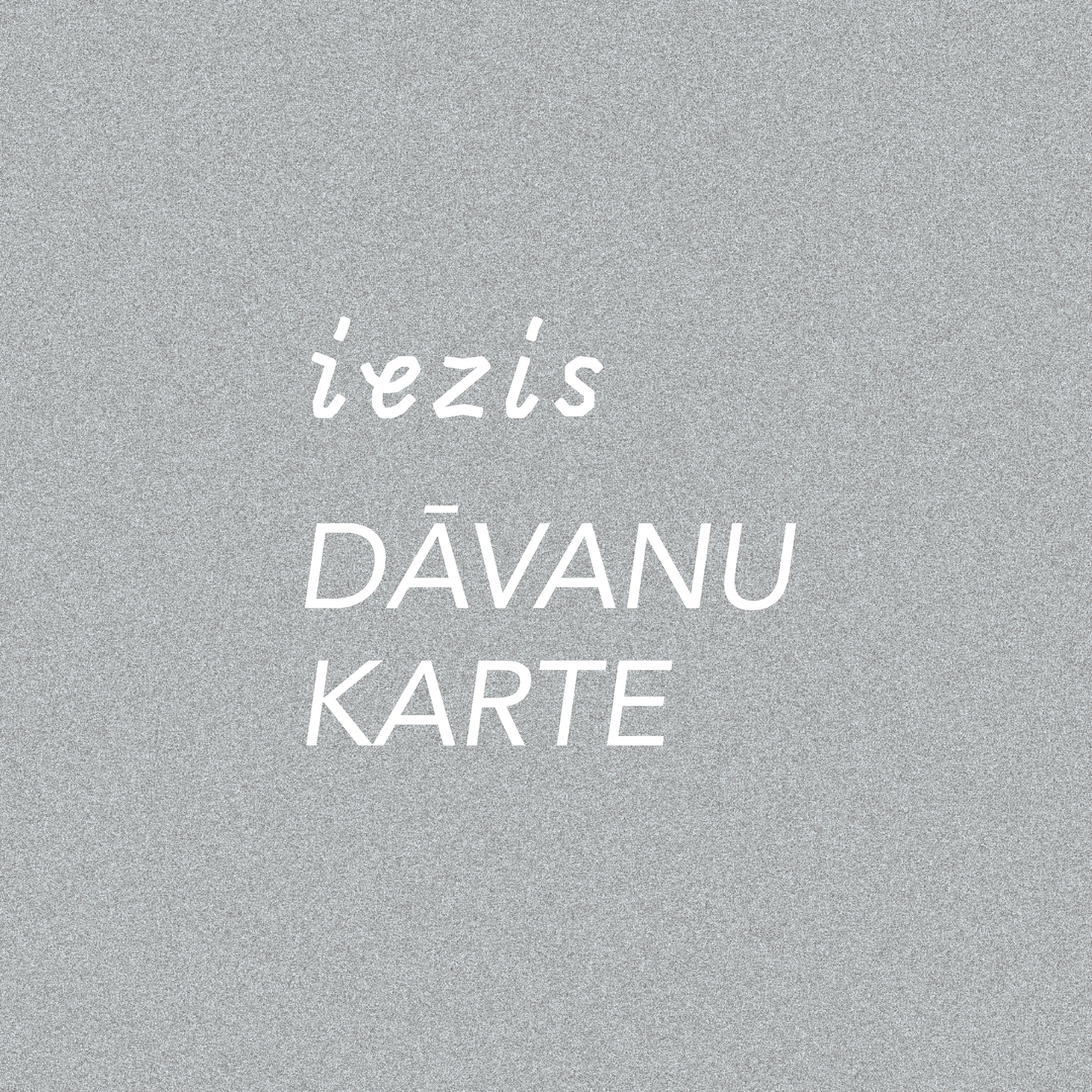 DĀVANU KARTE